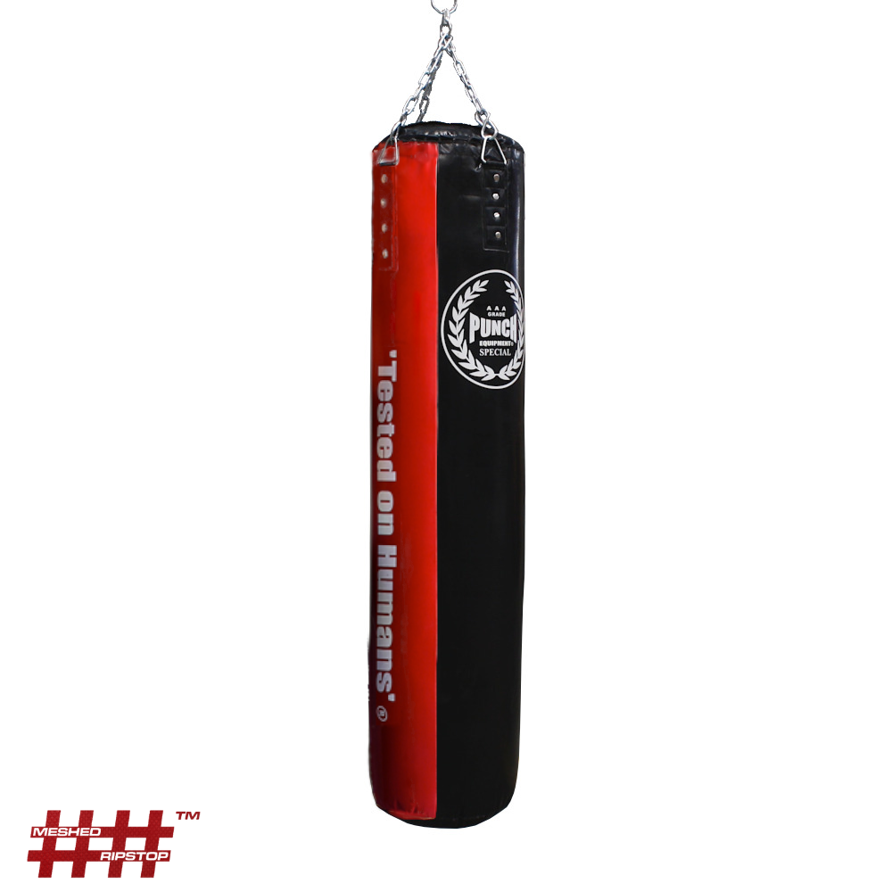 BOXING BAG Special SOFTY 5FT BLK RED Punch Equipment