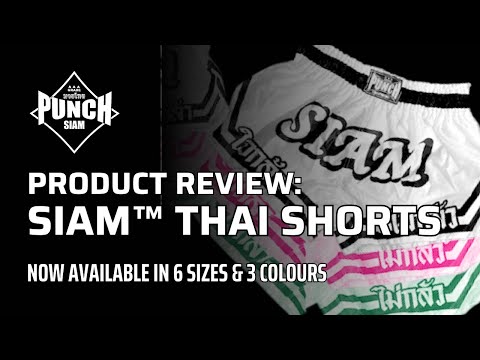 THAI SHORTS - Siam™ - WHITE/PINK