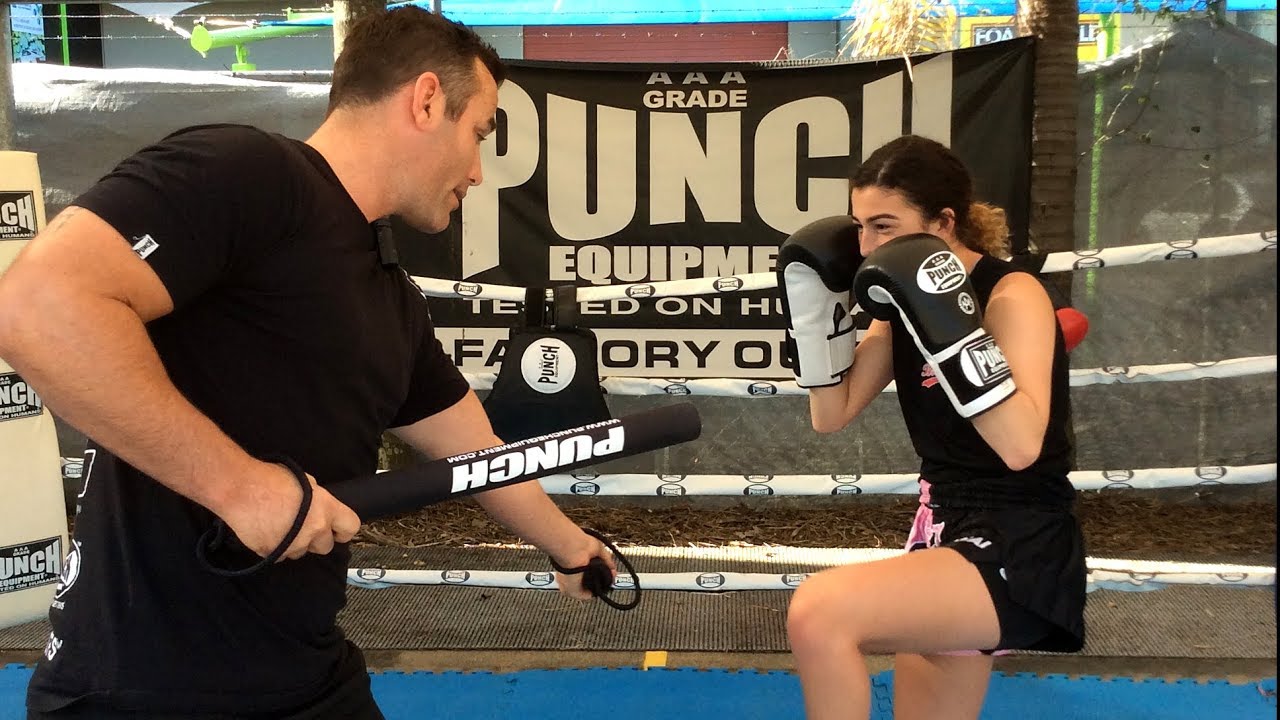 Jasmine Parr - Training with Punch® Coach Sticks