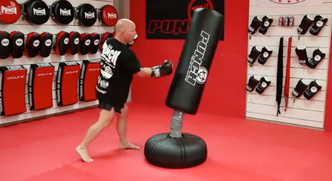 8 Step - Freestanding Punching Bag Workout