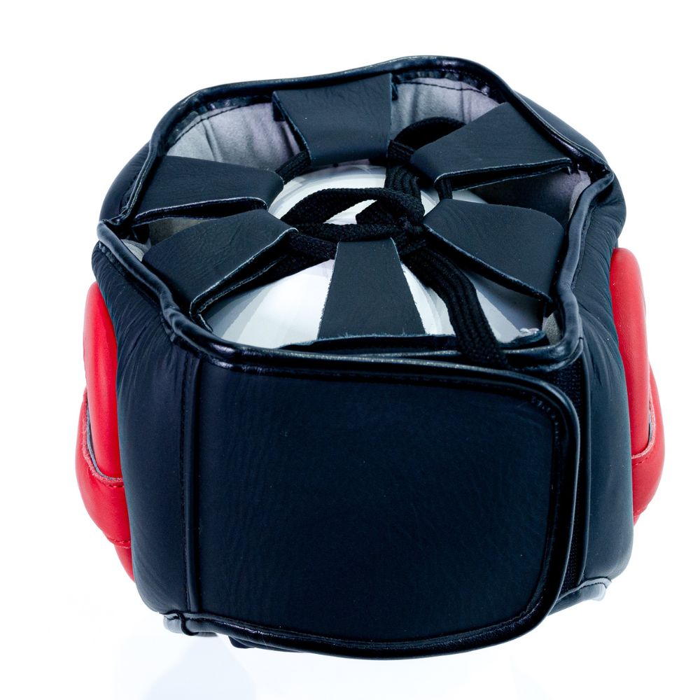 HEAD GEAR - Mexican™ ELITE - OSO - MATT BLK/RED (8508256125224)