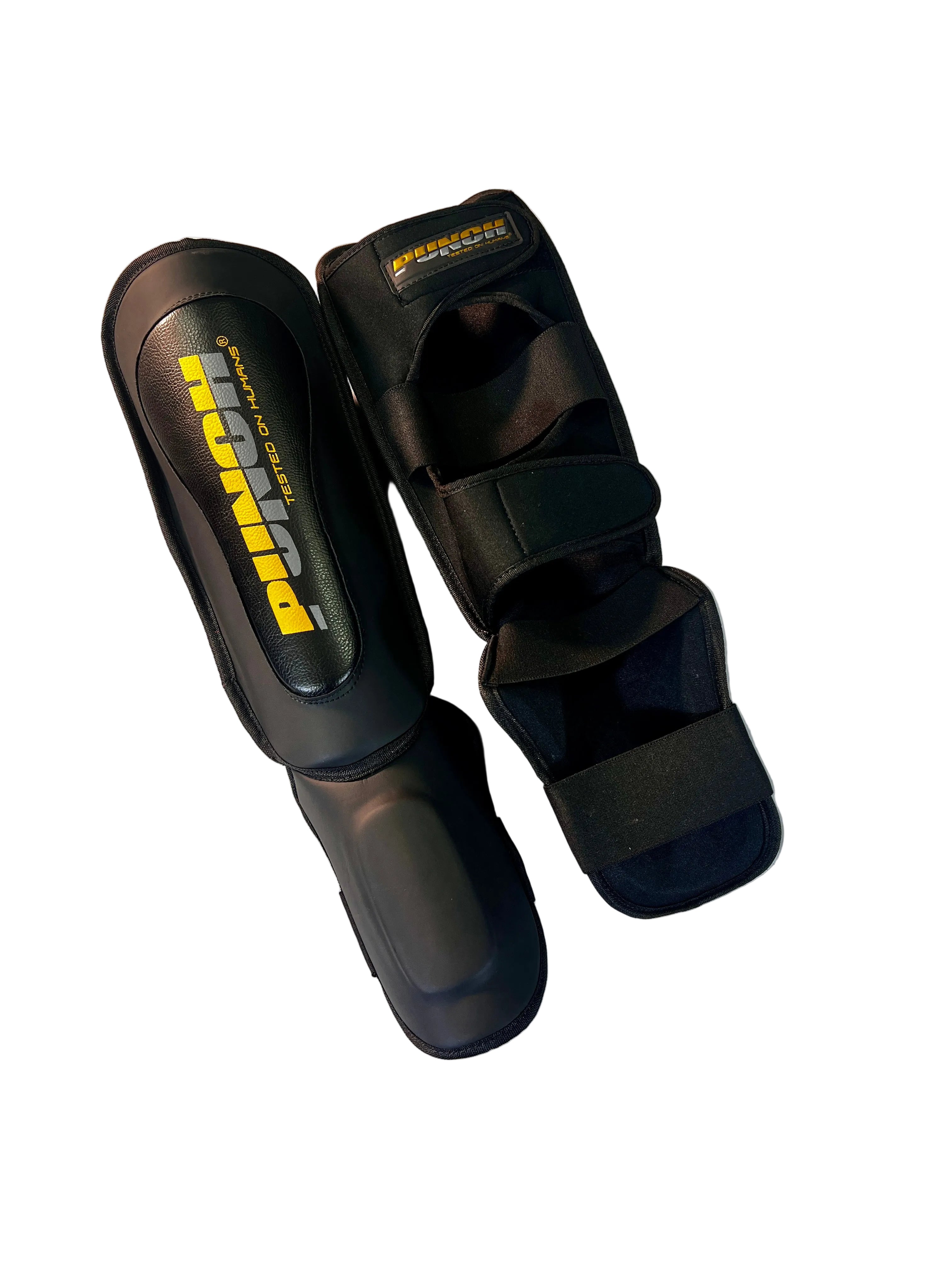 SHIN PADS - Urban™ - MUAY THAI - BLACK