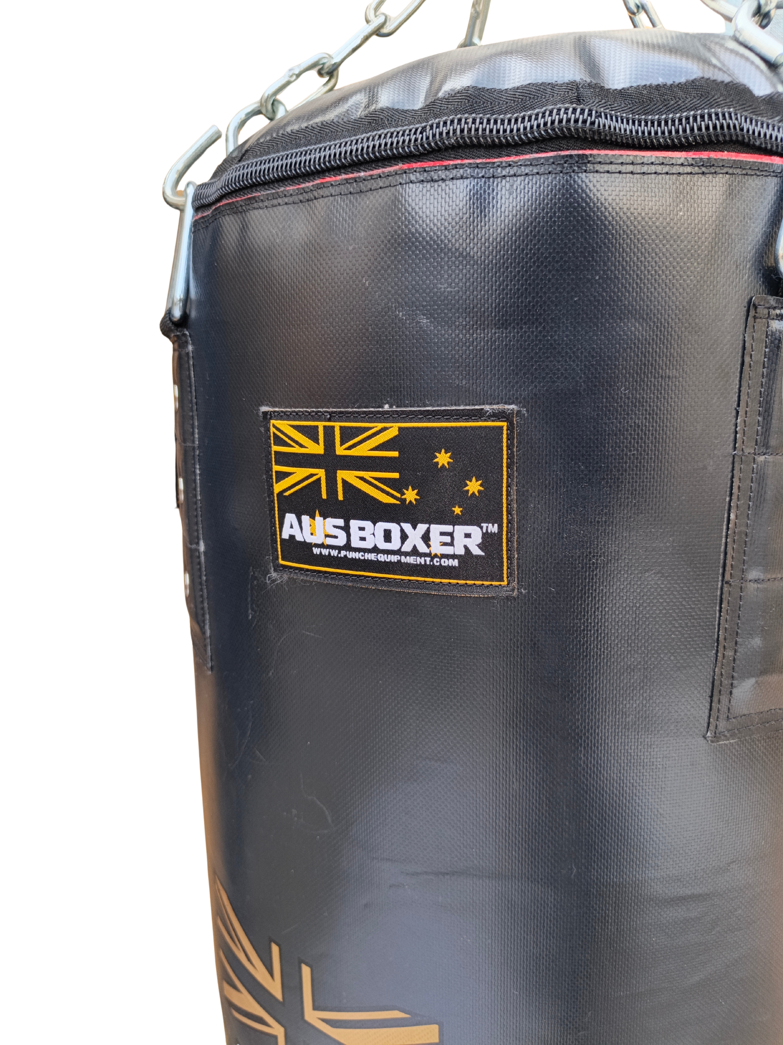BOXING BAG - Aus Boxer™ - STUBBY - CHAIN - 4FT BLK