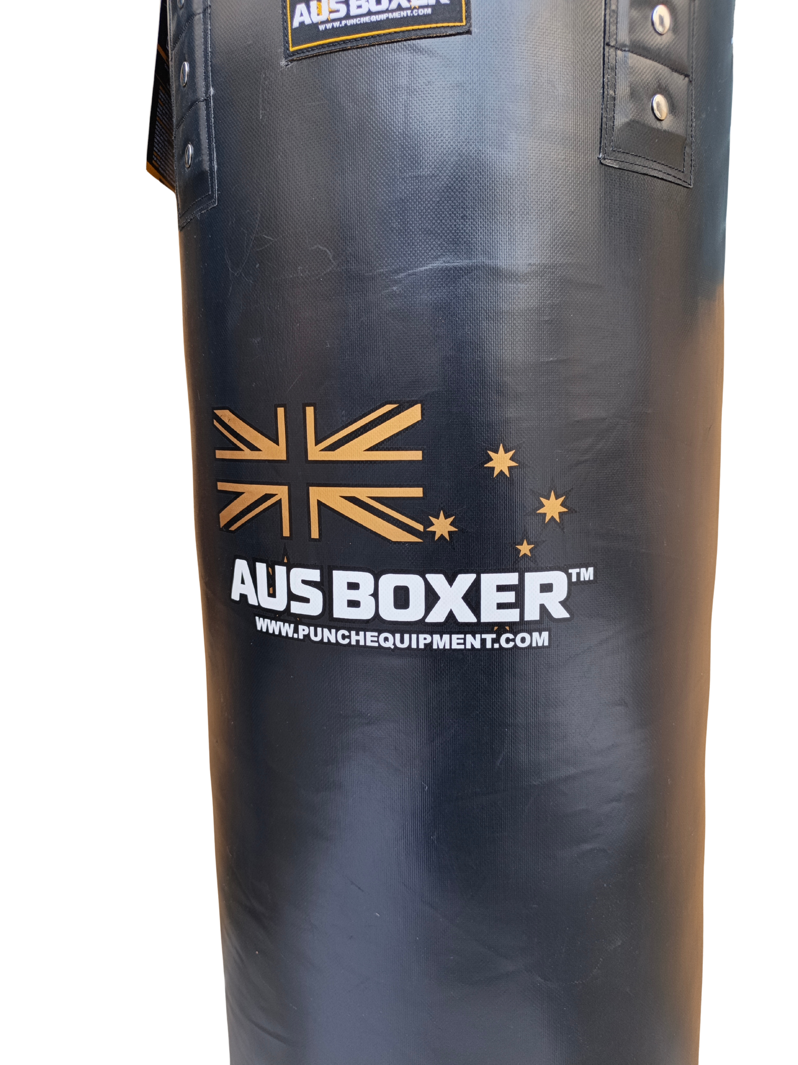BOXING BAG - Aus Boxer™ - STUBBY - CHAIN - 4FT BLK
