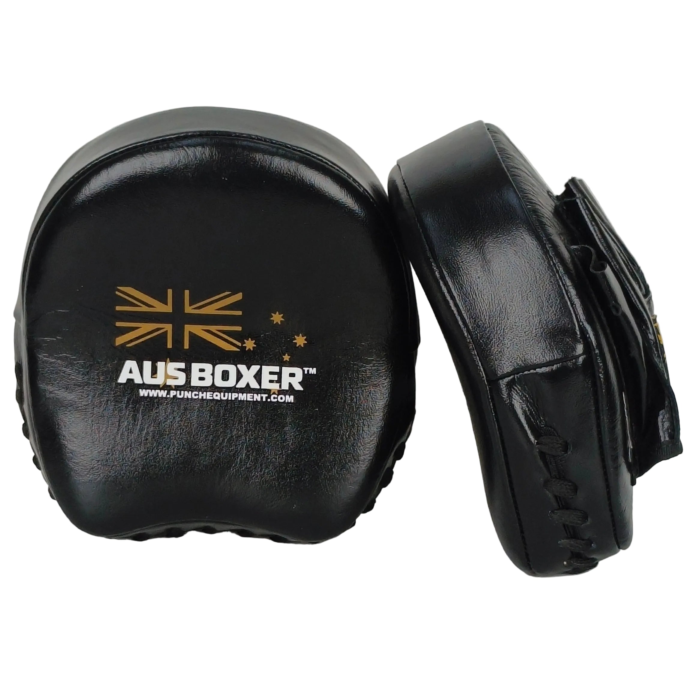 FOCUS PADS - Aus Boxer™ - LEATHER - BLACK