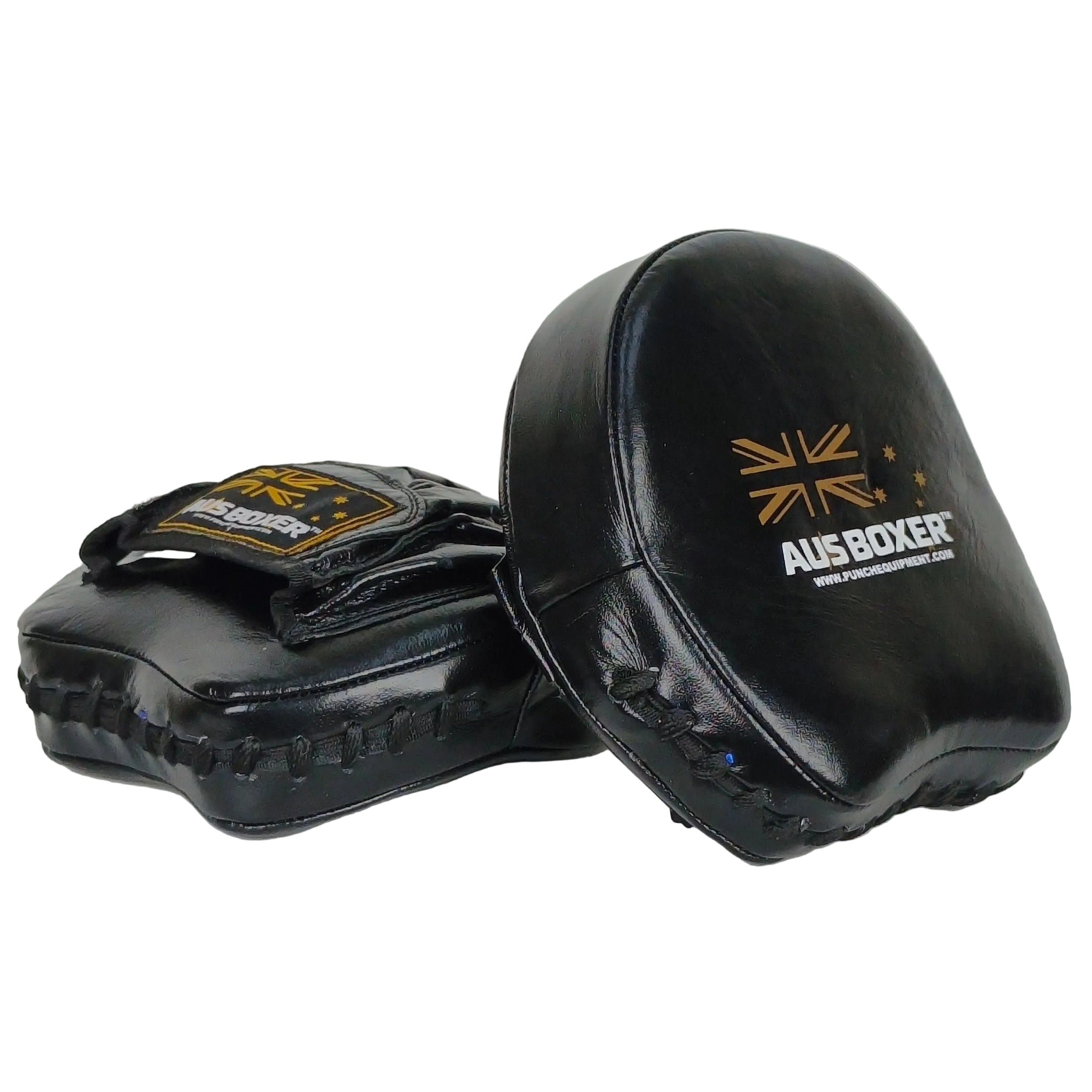 FOCUS PADS - Aus Boxer™ - LEATHER - BLACK