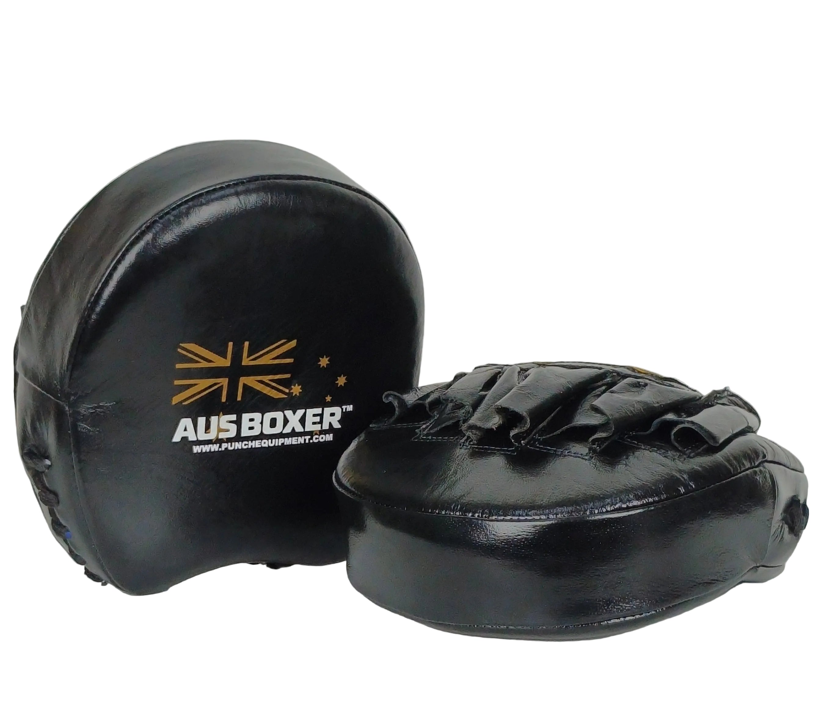FOCUS PADS - Aus Boxer™ - LEATHER - BLACK