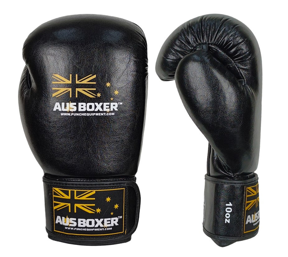 BOXING GLOVE - Aus Boxer™ PRO - 10OZ - BLACK