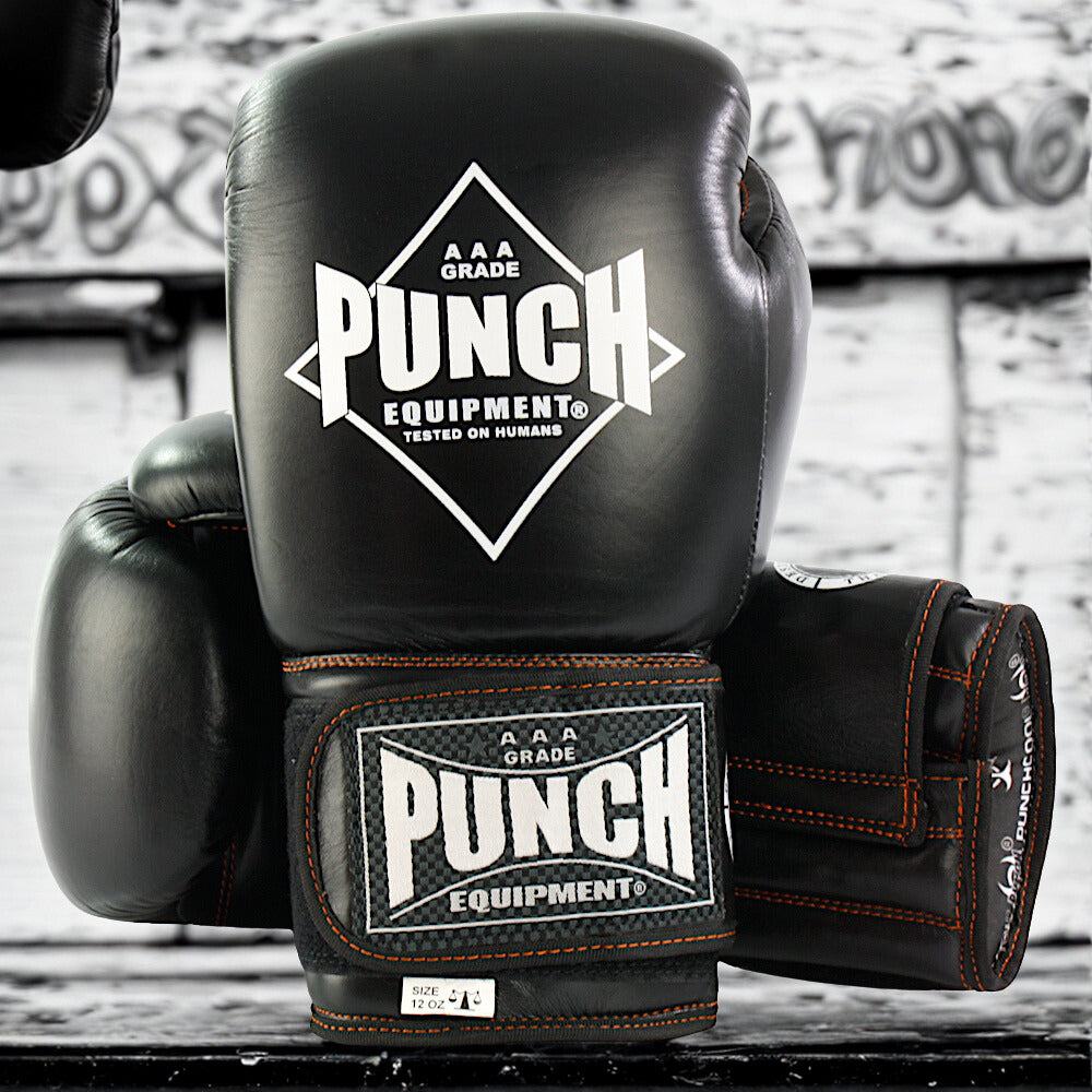 BOXING GLOVES - Black Diamond™ - 12oz - BLACK