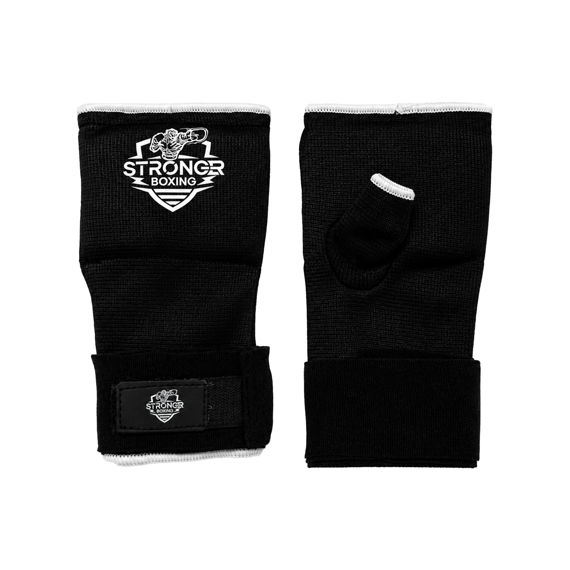 QUICK WRAPS - Custom Logo - BLACK (Ctn of 50 Pairs)