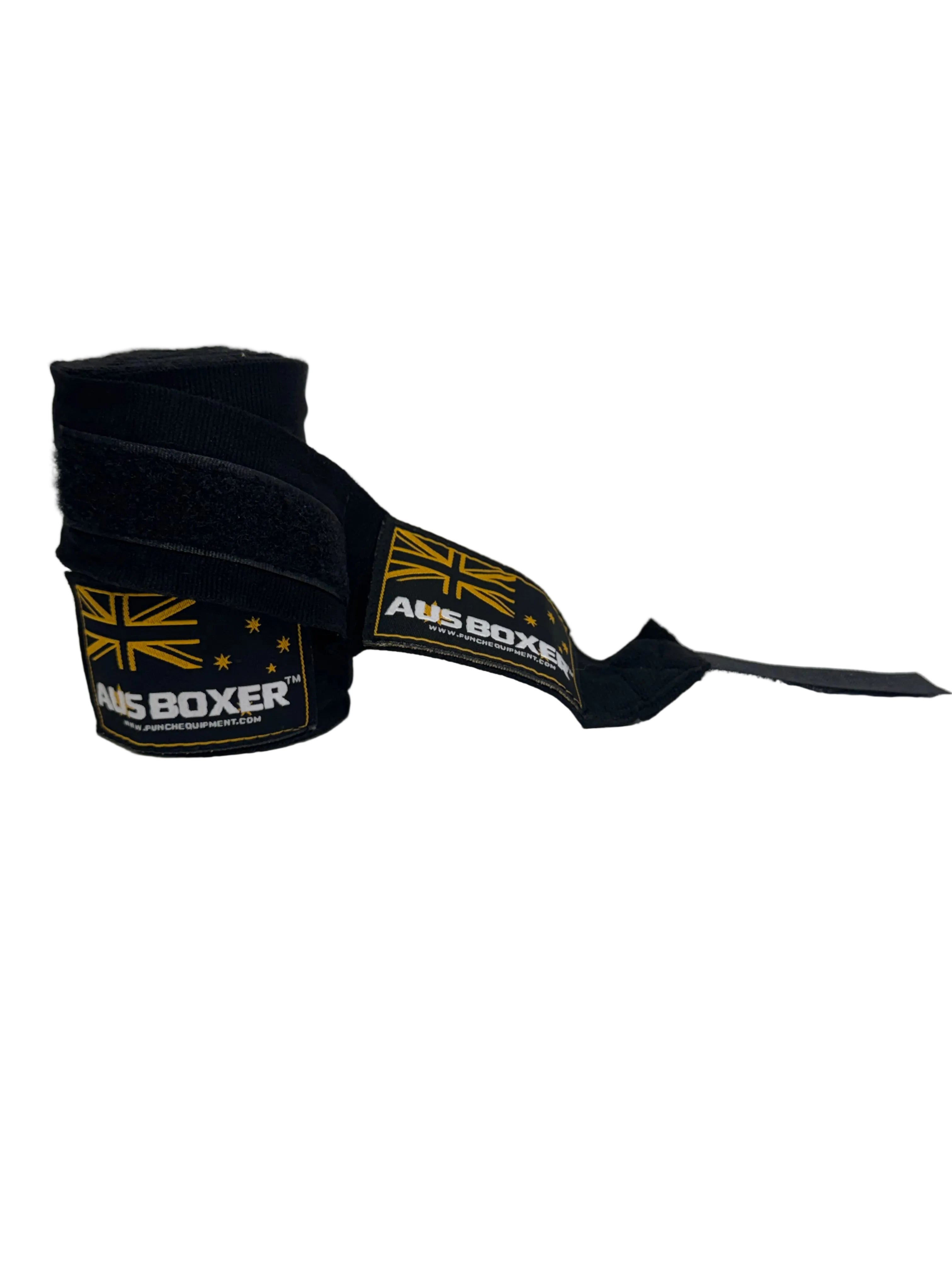 HAND WRAPS - Aus Boxer™ 3m - BLACK - BULK PACK of 10