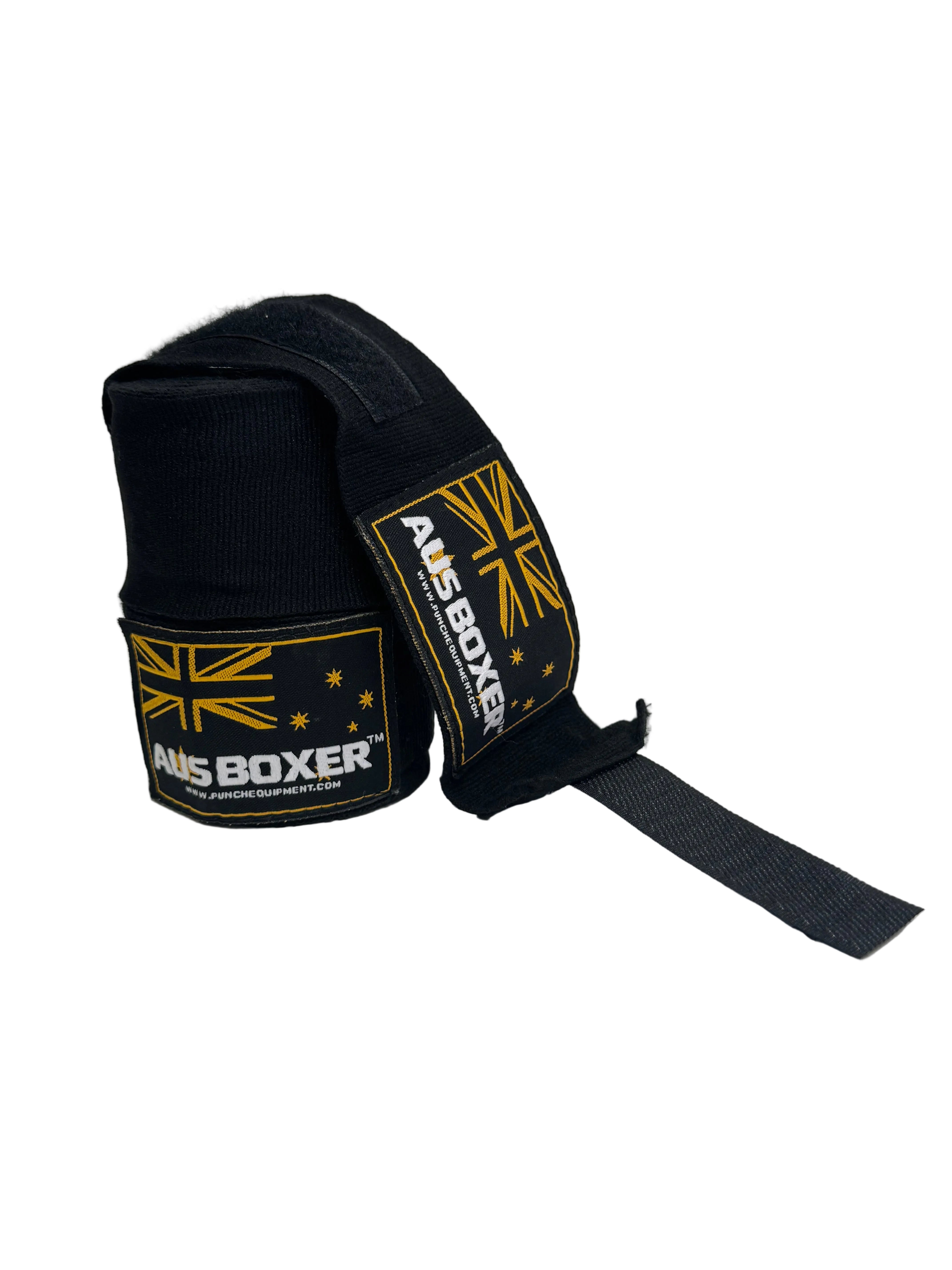 HAND WRAPS - Aus Boxer™ 3m - BLACK - BULK PACK of 10