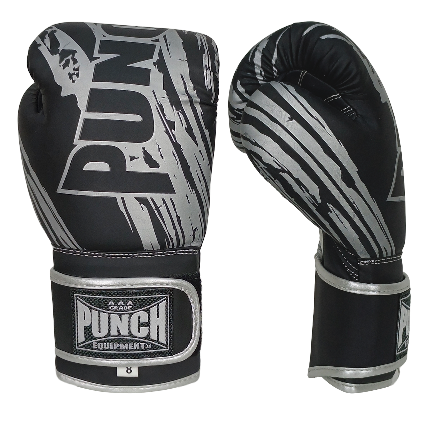 BOXING GLOVES - Youth (8-14yo) - 8oz - MATT BLACK