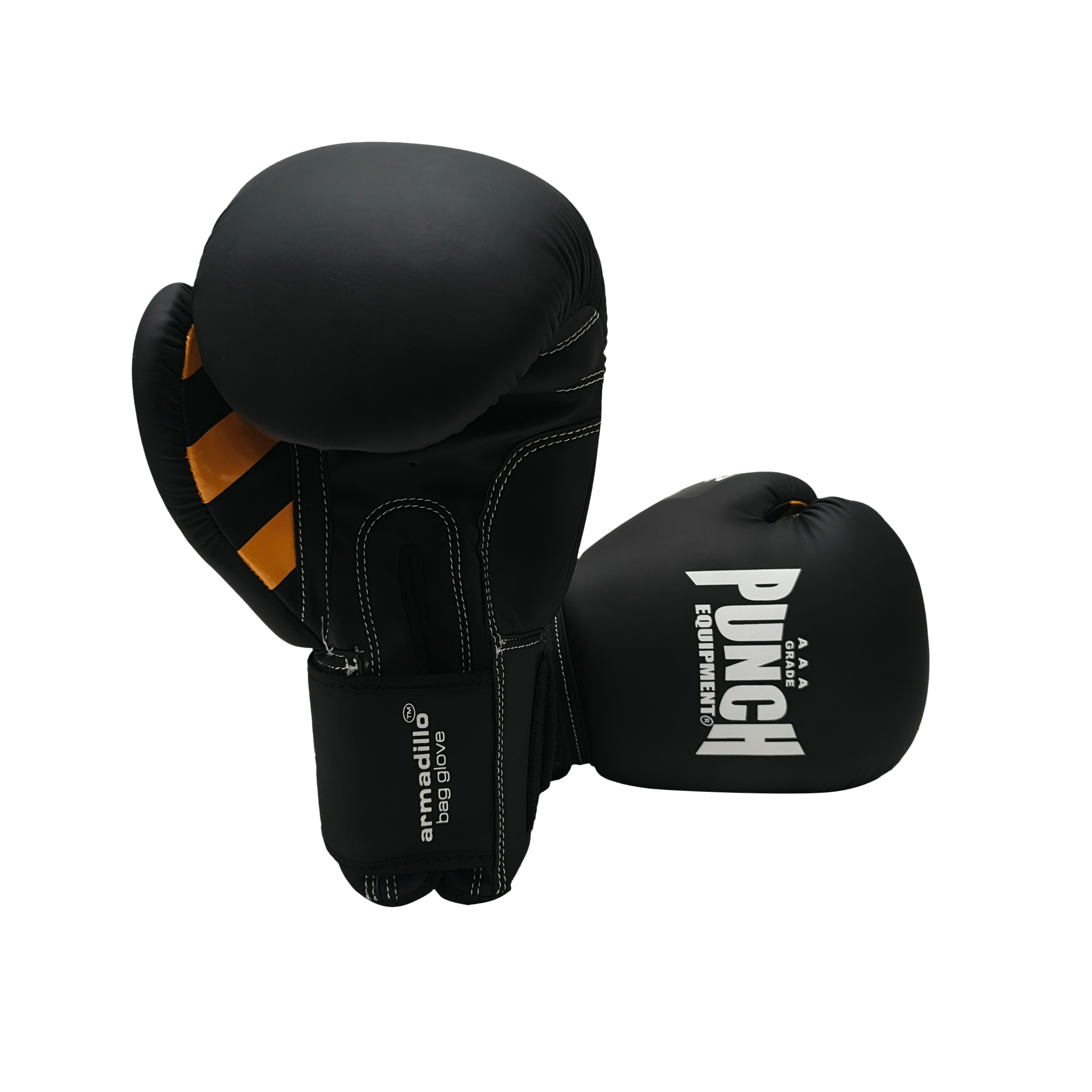 BOXING GLOVES - Armadillo™ Sparring - MATT BLACK - 16oz