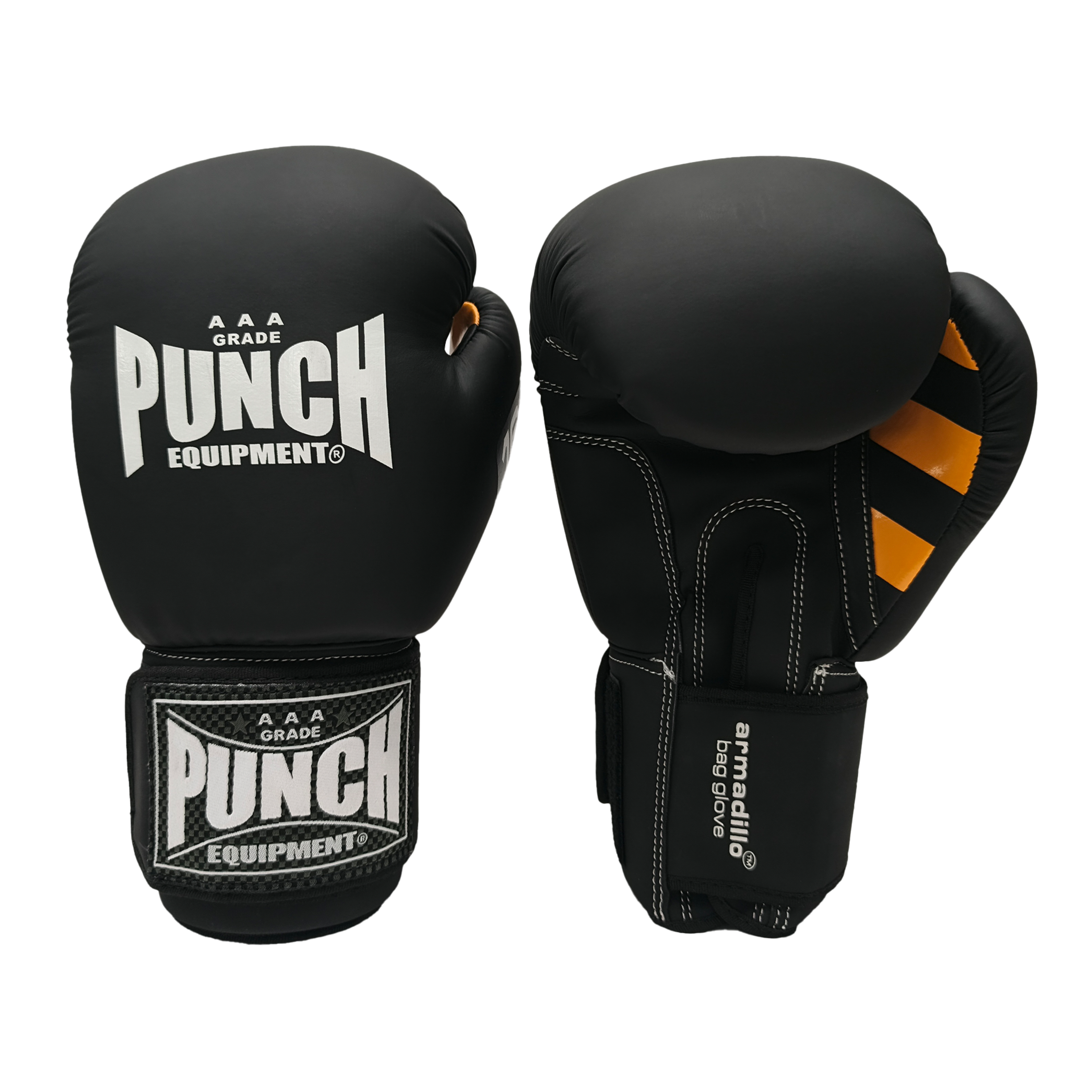 BOXING GLOVES - Armadillo™ Sparring - MATT BLACK - 16oz