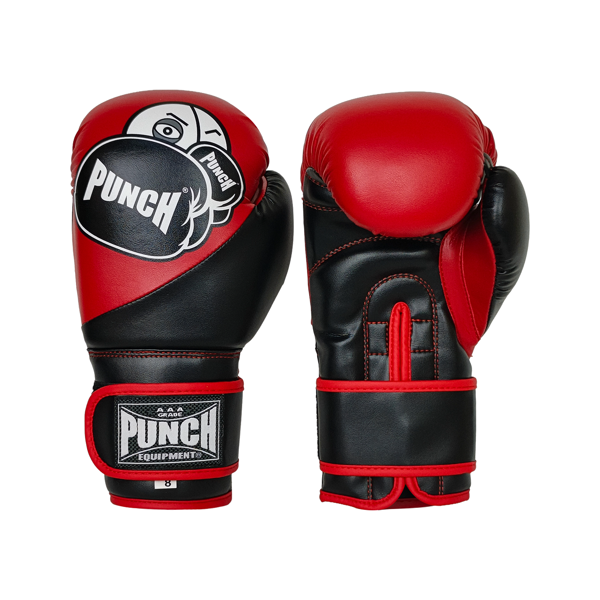8oz Red Junior gloves ages 8-14
