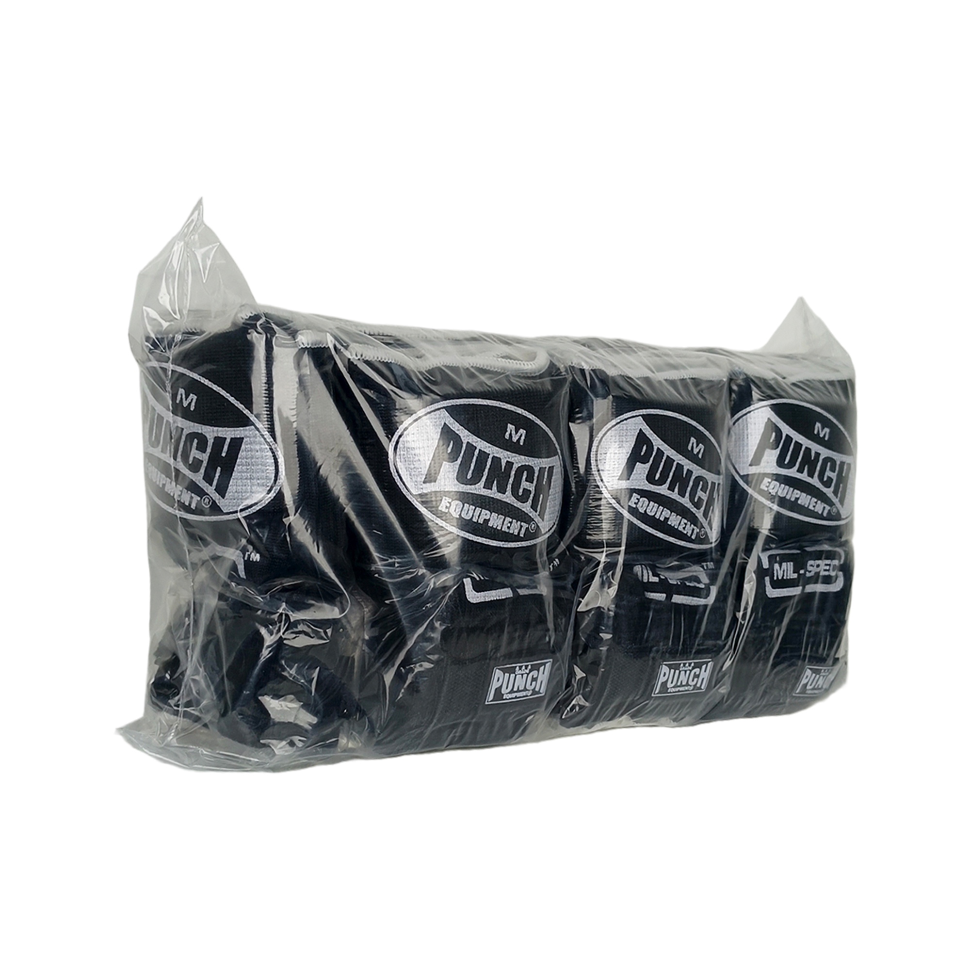QUICK WRAPS - Mil Spec® BULK PACK 10 pairs - BLACK - MEDIUM