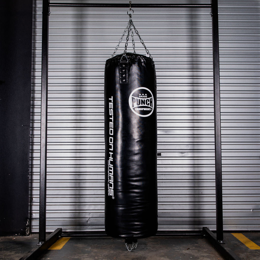 BOXING BAG - Trophy Getters® MIL SPEC®  - REFILLABLE - 5FT - BLACK