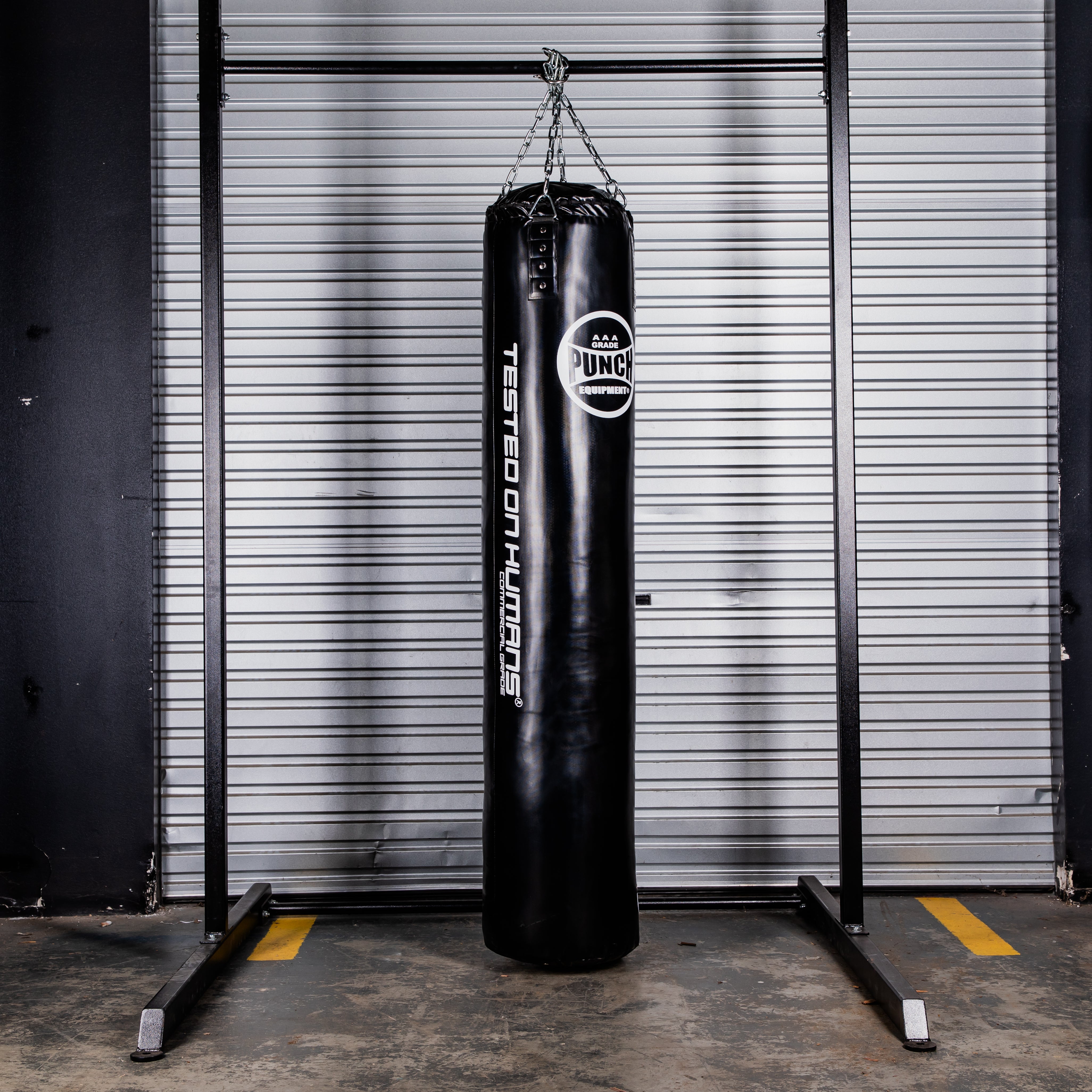 BOXING BAG - Trophy Getters® MIL SPEC™ - REFILLABLE - 6FT - BLACK
