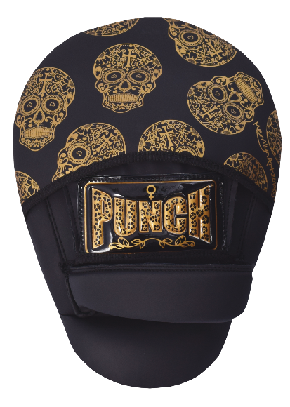 FOCUS PADS - Urban™ - GOLD SKULL ART - BLACK