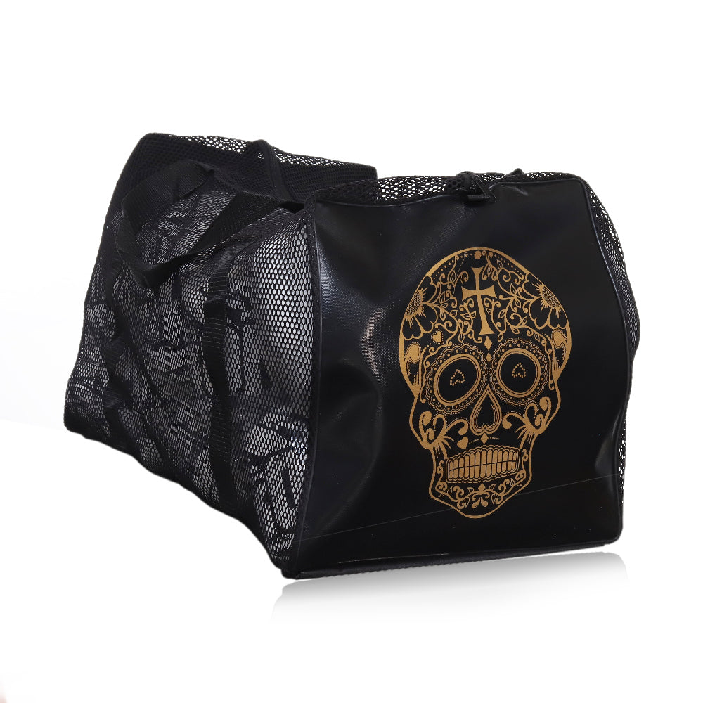 GEAR BAG - Mesh/Rip Stop - 2FT - GOLD SKULL