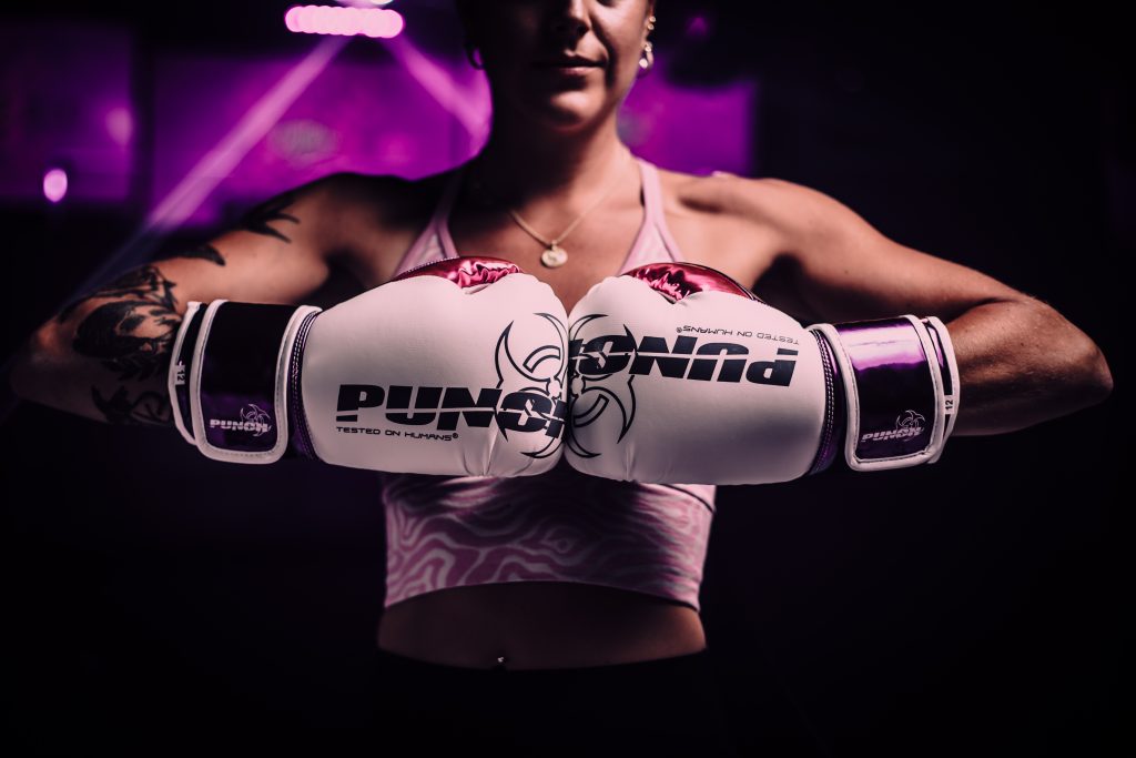 BOXING GLOVES - Metallic- 12oz - WHITE|PINK|PURPLE