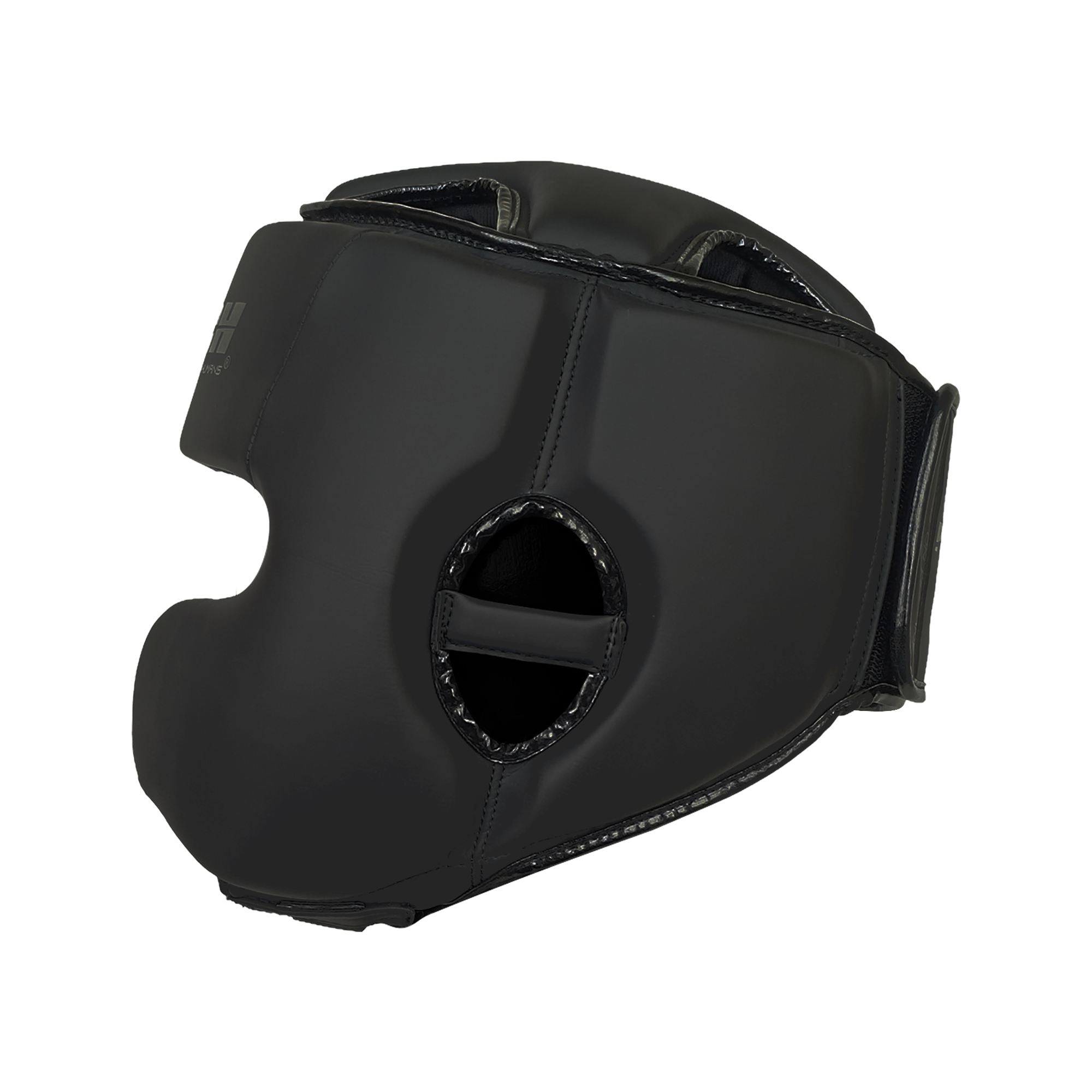 HEAD GEAR - Urban™ - OPEN FACE with CHEEKS - BLACK - OSO