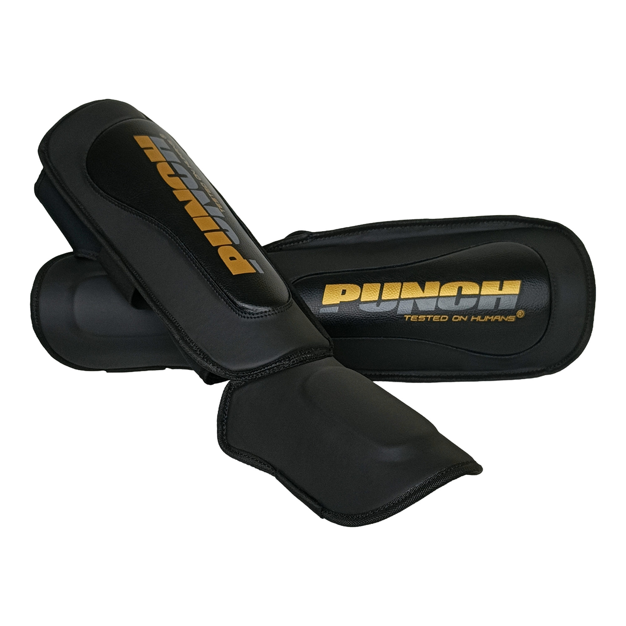 SHIN PADS - Urban™ - MUAY THAI - BLACK