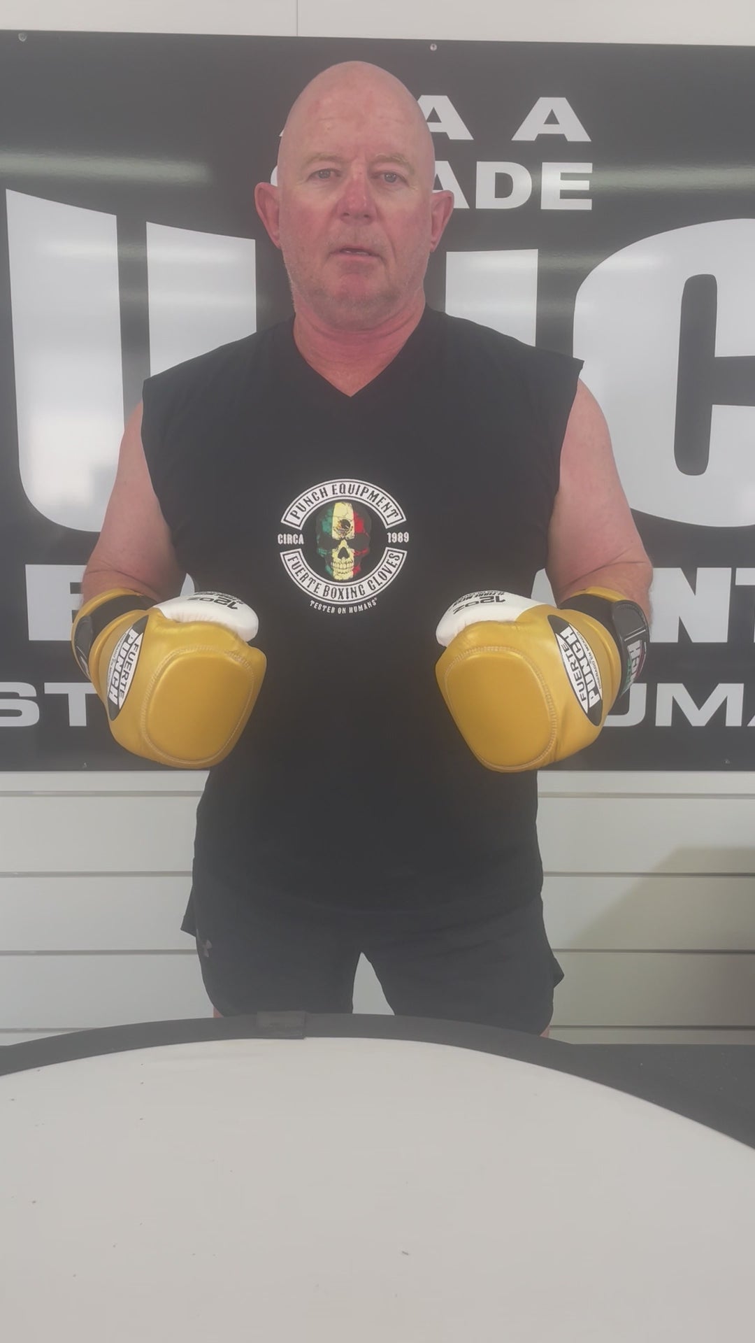 FIGHT TOP - Mexican® SPARRING - BLACK