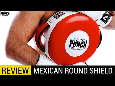 ROUND SHIELD - Mexican™  RED Soft/ BLK Hard