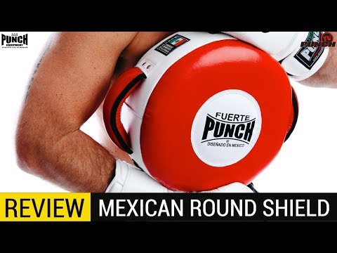ROUND SHIELD - Mexican™  RED Hard/ BLK Soft