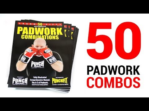 PRINTED BOOK - Punchfit® 50 Combo Pad Work Boxing Book