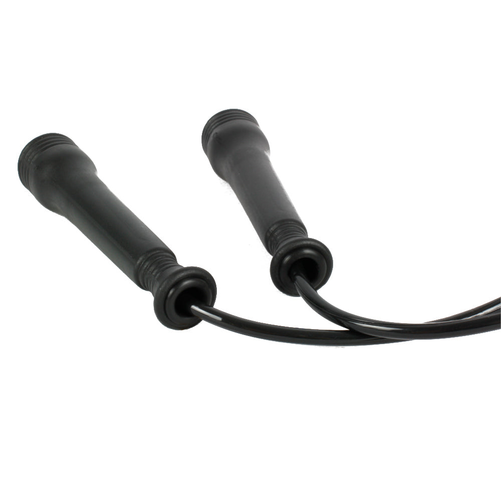 Speed Rope Handles SKIPPING ROPE - Punch® - SPEED - BLACK – Punch Equipment®